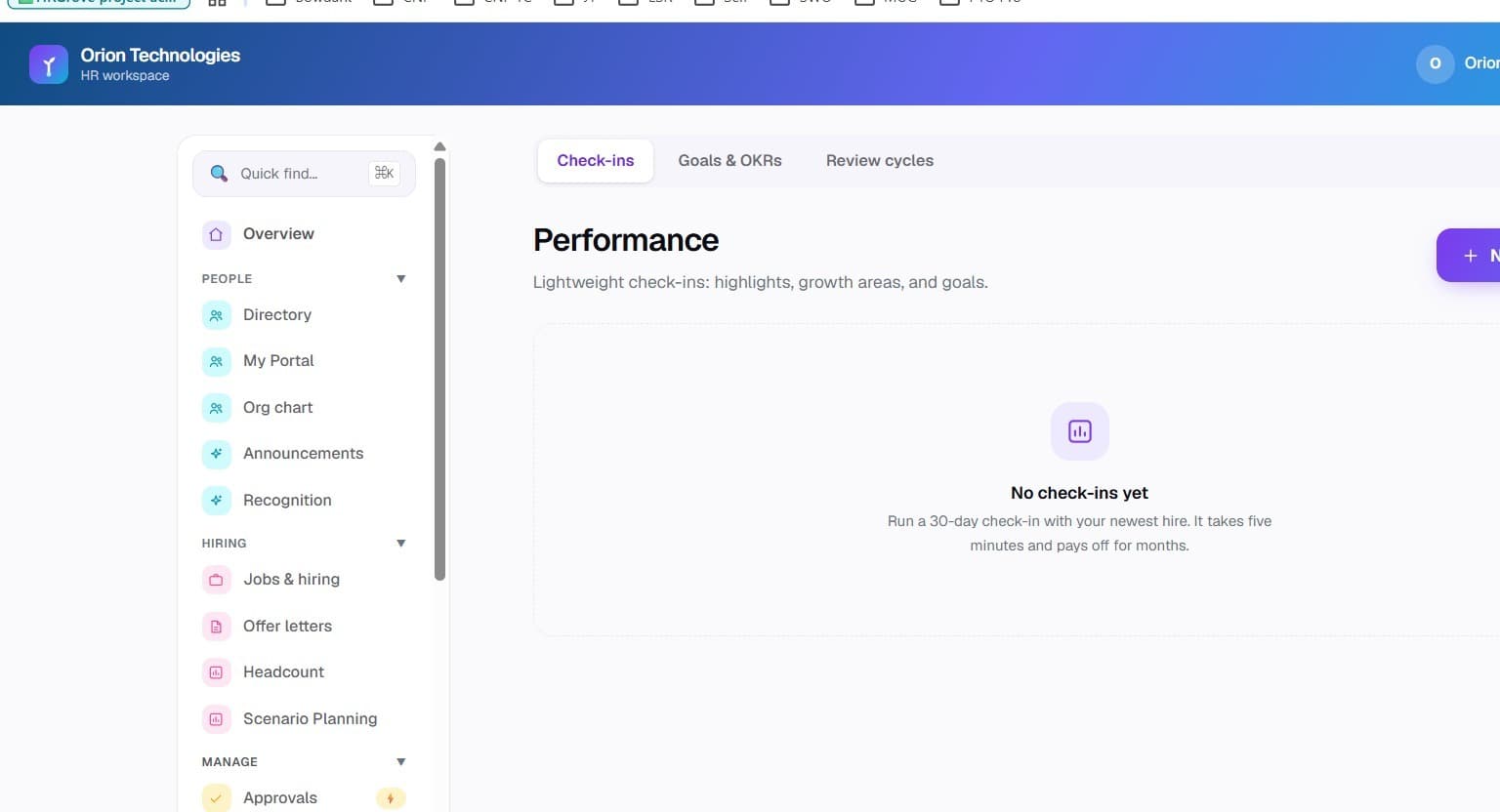 Performance Reviews