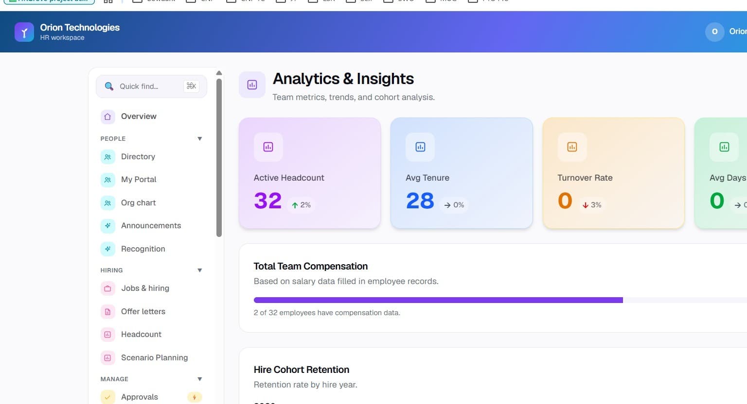 Analytics & Insights