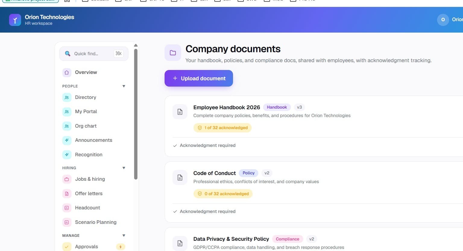 Company Documents